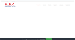 Desktop Screenshot of mbcbouncycastles.co.uk